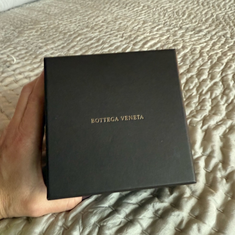 Bottega Veneta Black Gift Box with Ring Box 3 1/2 x 2 1/2
